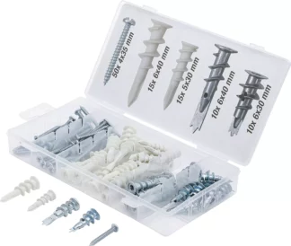 Assortiment de chevilles pour carton-plâtre | 100 pièces