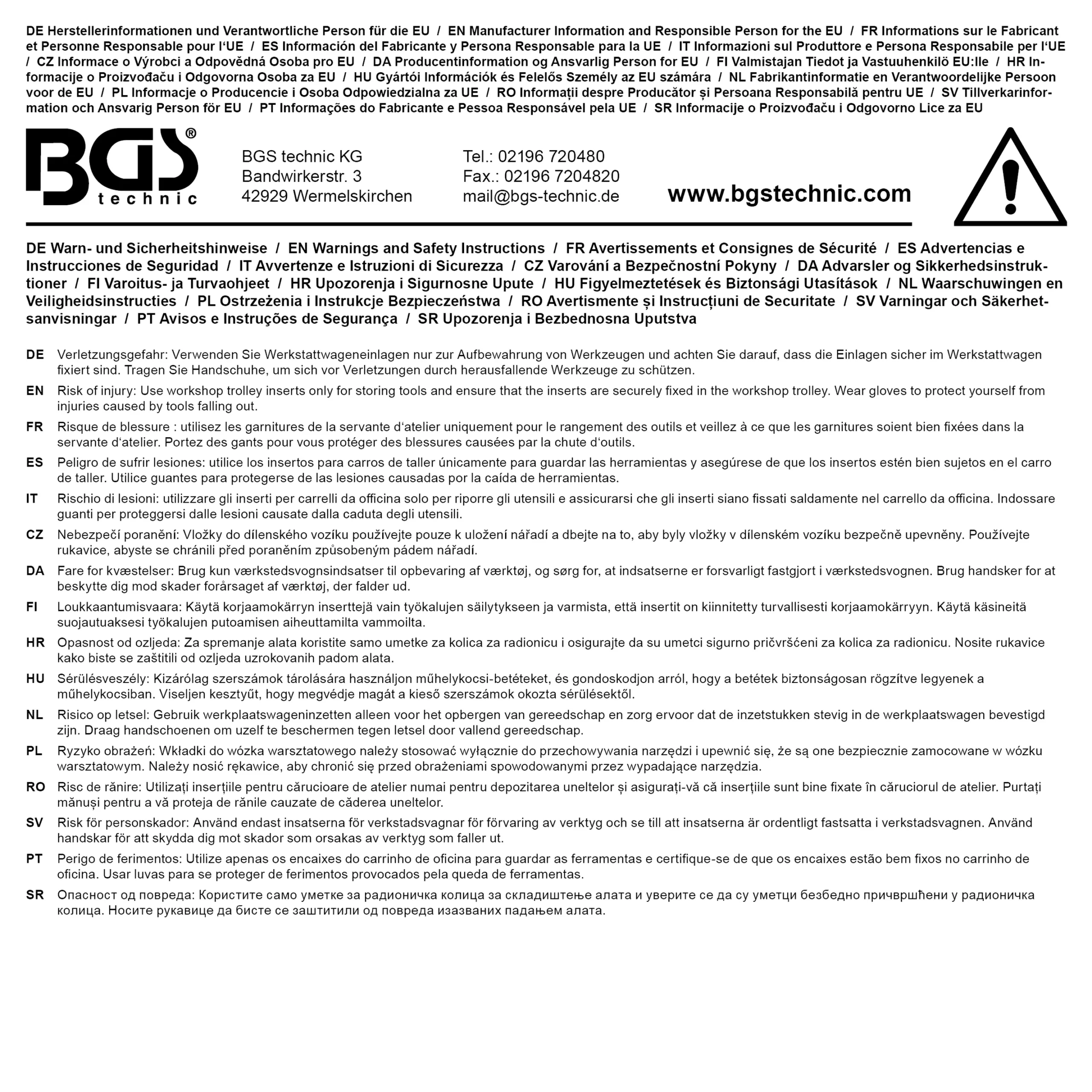 Insert de servante d'atelier 1/6 : Coffret de calage | pour PSA, Toyota 1.0, 1.2 VTi – Image 4