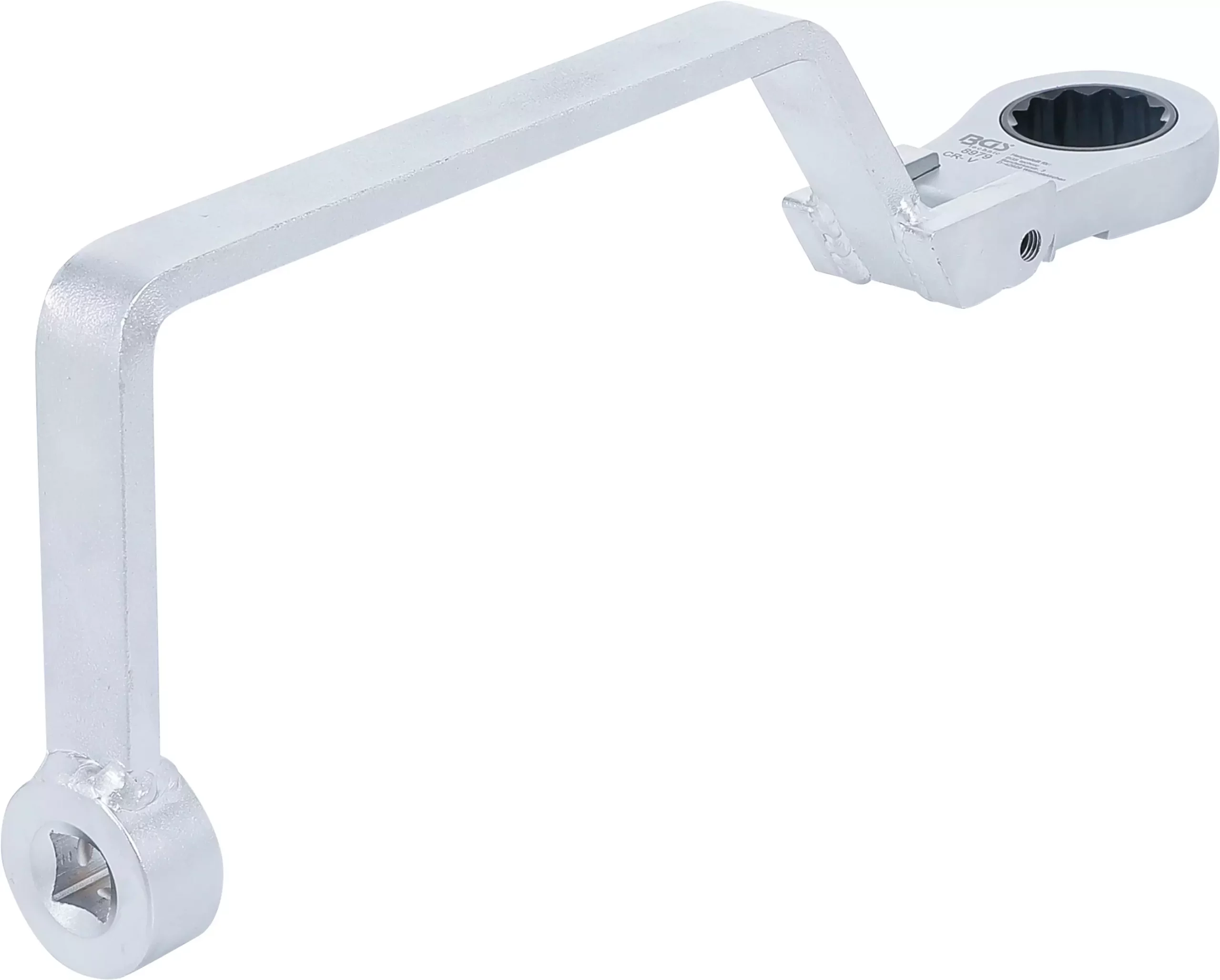 Clé polygonale à cliquet spéciale pour vidange d’huile | pour PSA, Ford 2.0, 2.2 TDCI, HDI – Image 3