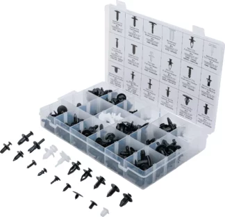 Assortiment de clips de fixation automobiles pour Mazda | GM, Chrylser & Nissan, 415 pièces