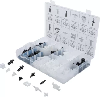 Assortiment de clips de fixation automobiles pour Mercedes-Benz | 270 pièces