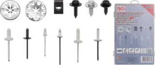 Assortiment de clips de fixation automobiles pour Audi, VW, Toyota, Mercedes-Benz, BMW | 400 pièces