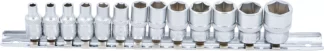 Jeu de Douilles, six pans | 6,3 mm (1/4") | 4 - 14 mm | 13 pièces
