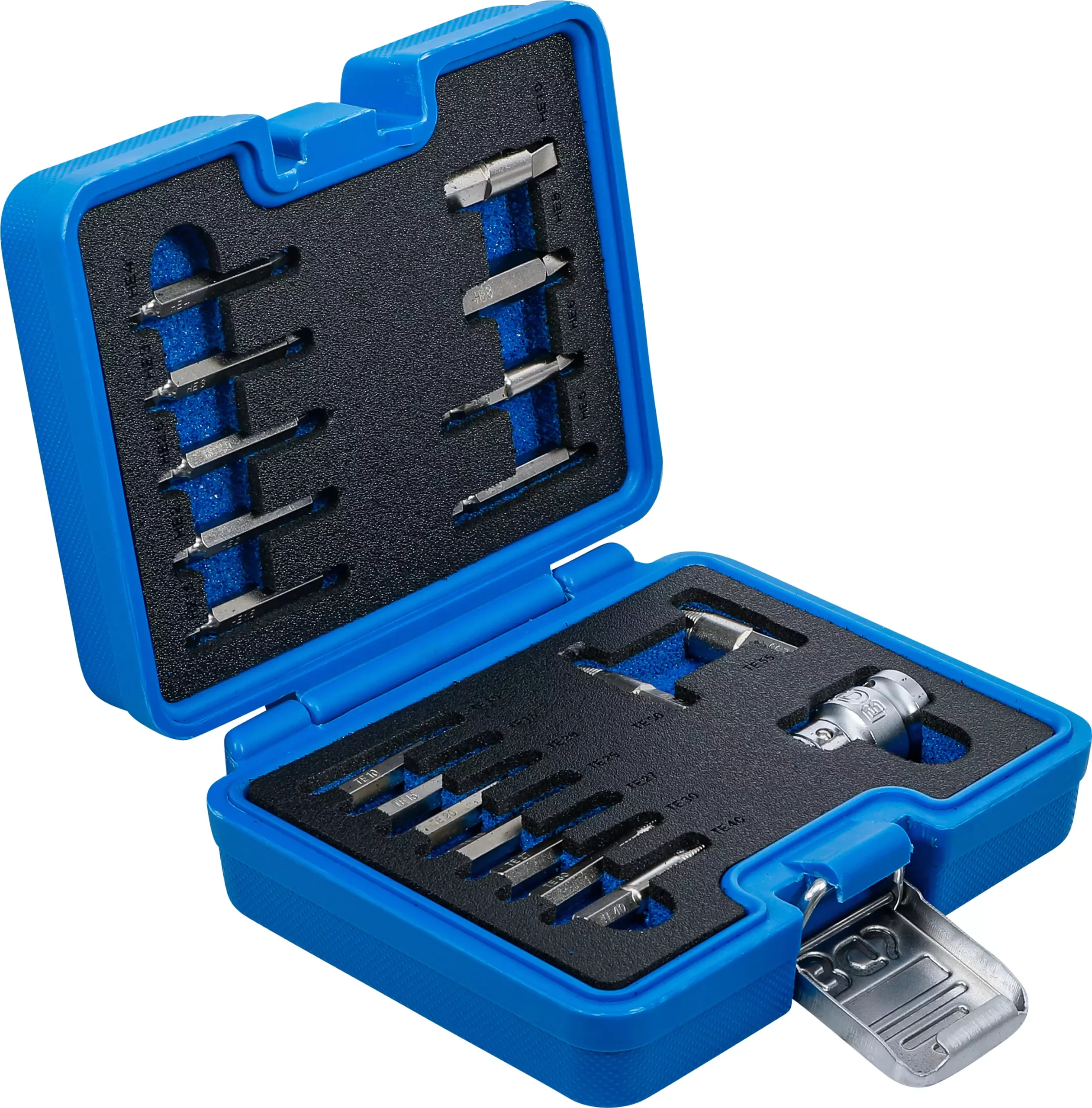Jeu de tournevis | Pour six pans femelle 1,5 - 10 mm/Profil T (pour Torx) | T10 - T55 | 19 pièces – Image 2