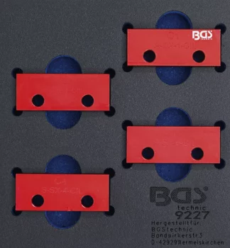 Insert de servante d'atelier 1/6 : Jeu d’outils de verrouillage d'arbre à came | pour Alfa Romeo / Lancia 3.0l V6 24V