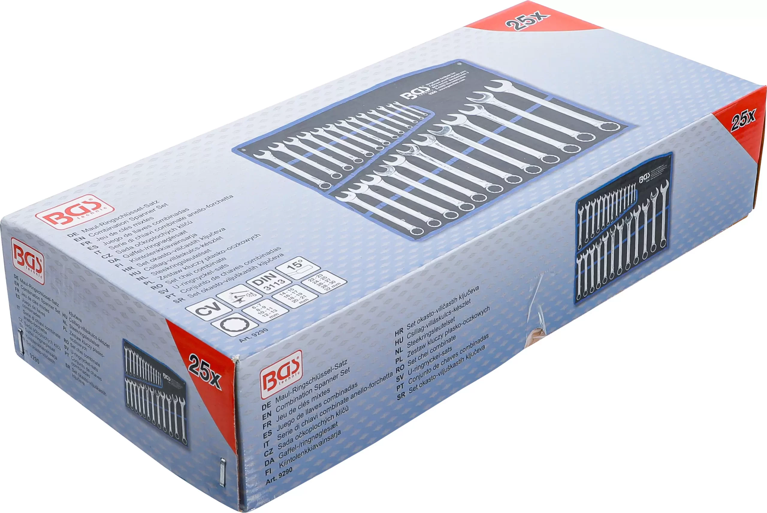 Jeu de clés mixtes | 6 - 32 mm | 25 pièces – Image 6
