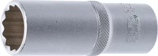 Douille pour clé, douze pans, longue | 12,5 mm (1/2") | 20 mm