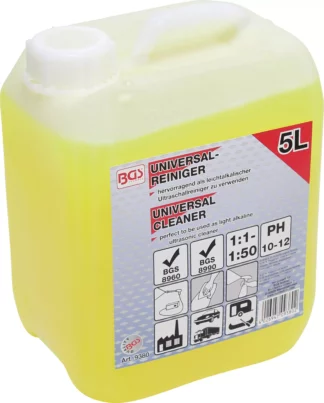 Produit de nettoyage universel | 5 l | pour nettoyeurs haute pression et nettoyeurs à ultrasons