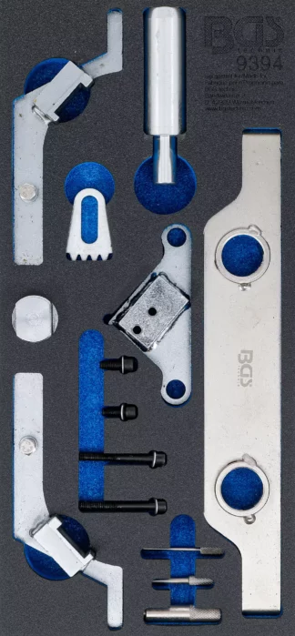 Insert de servante d'atelier 1/3 : Coffret de calage | pour Opel, Saab, Chevrolet 2.0l / 2.4l