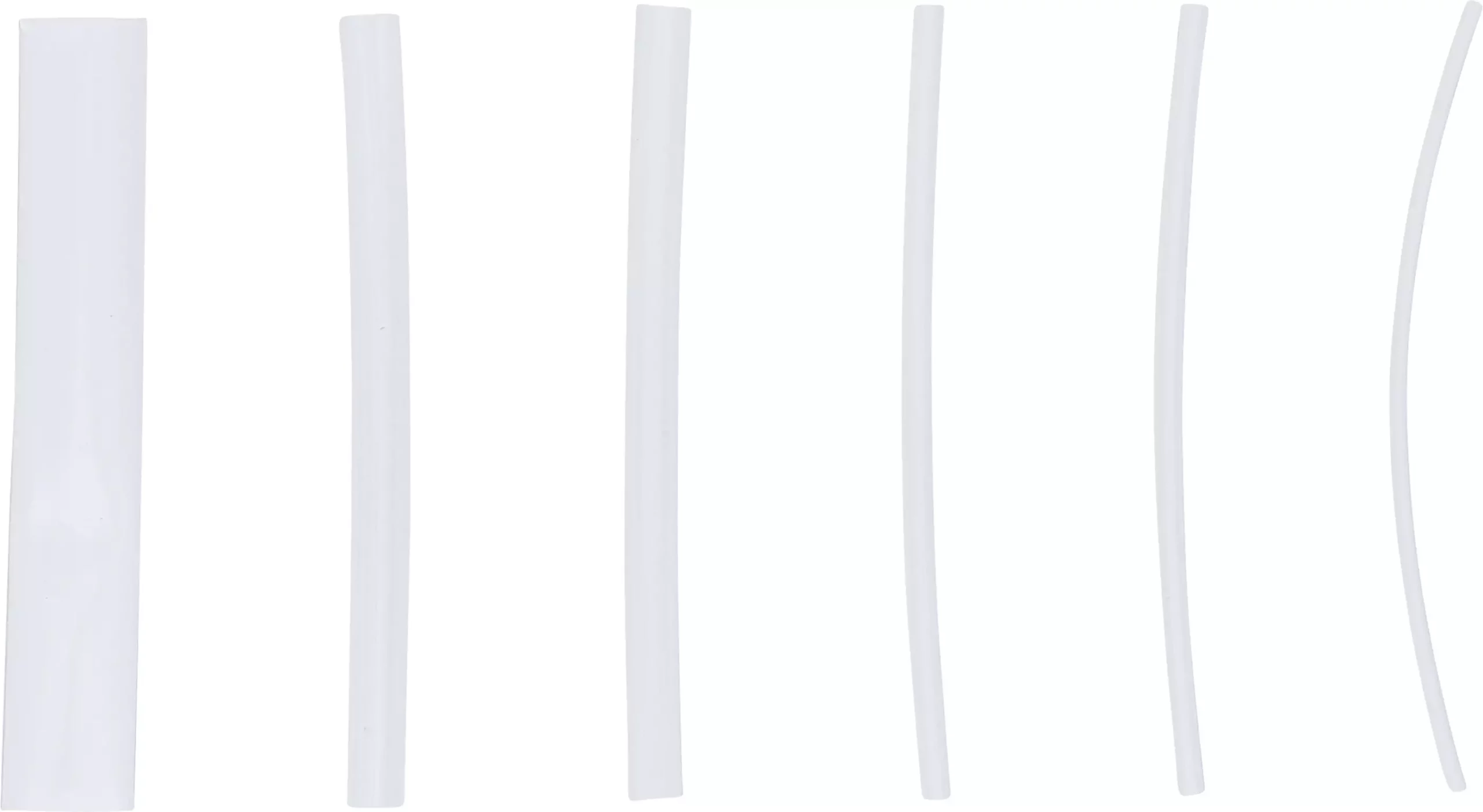 Assortiment de gaines rétractables | transparentes | 150 pièces – Image 2