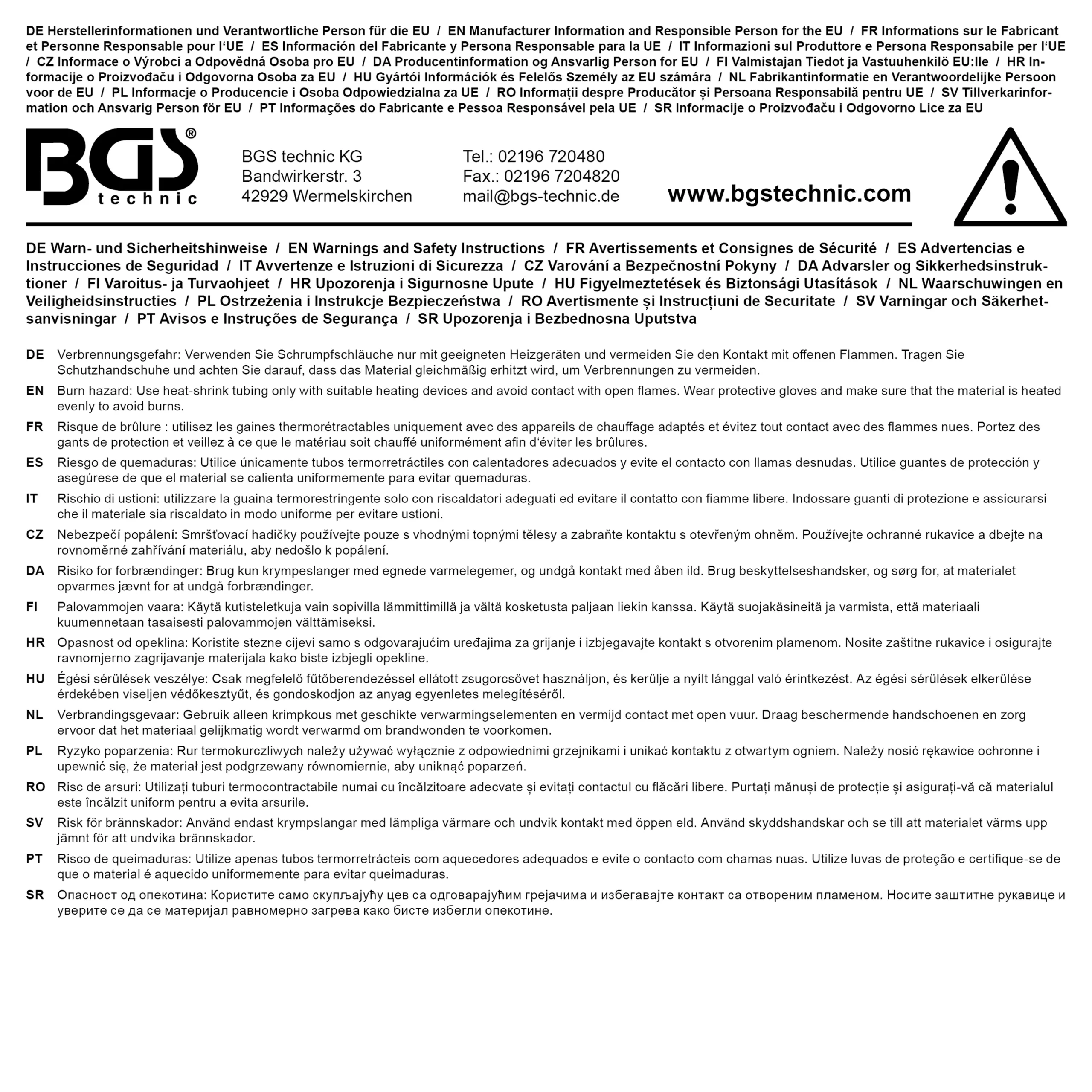 Assortiment de gaines rétractables | transparentes | 150 pièces – Image 4