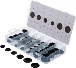 Assortiment de bouchons en matière plastique | 58 pièces