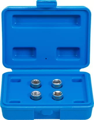 Douille spéciale pour étrier de frein | transmission par hexagone mâle 12 mm | 4 pièces