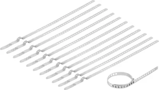 Jeu de brides à collier à essieu | 9 mm | 12 pièces