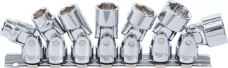 Jeu de douilles articulées, six pans | carré femelle 10 mm (3/8") | 3/8" - 3/4" | en pouces | 7 pièces