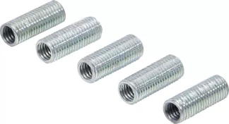 Douilles de réparation de filetages | filetages intérieurs M6 x 1,0 mm / extérieurs M8 x 1,0 mm | 5 pièces