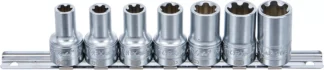 Jeu de douilles, profil T Plus (pour Torx Plus) | 10 mm (3/8") | 10EP - 20EP | 7 pièces
