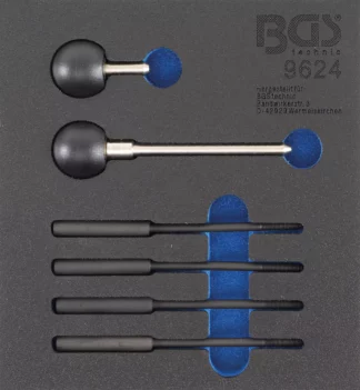 Insert de servante d'atelier 1/6 : Outil de fixation de vilebrequin | pour Porsche Boxster, 911 M96