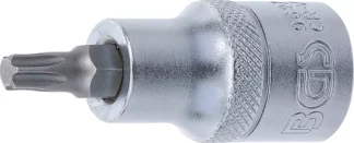 Douille à embouts | longueur 55 mm | 12,5 mm (1/2") | profil T (pour Torx) T35