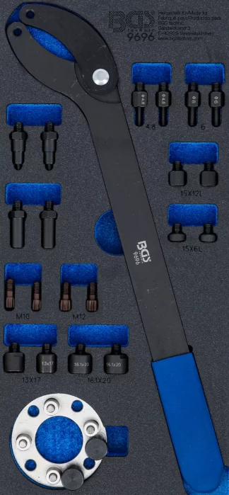 Insert de servante d'atelier 1/3 : Jeu d’outils de calage d’arbre à cames | pour VAG