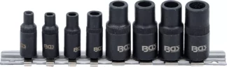 Jeu de mandrins à tarauds | 6,3 mm (1/4") / 10 mm (3/8") | magnétique | 8 pièces