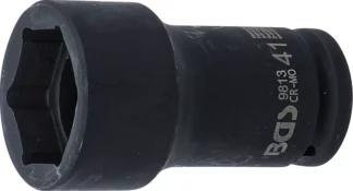 Douille à choc, six pans, longue | 20 mm (3/4") | 41 mm | pour FUSO / Mitsubishi