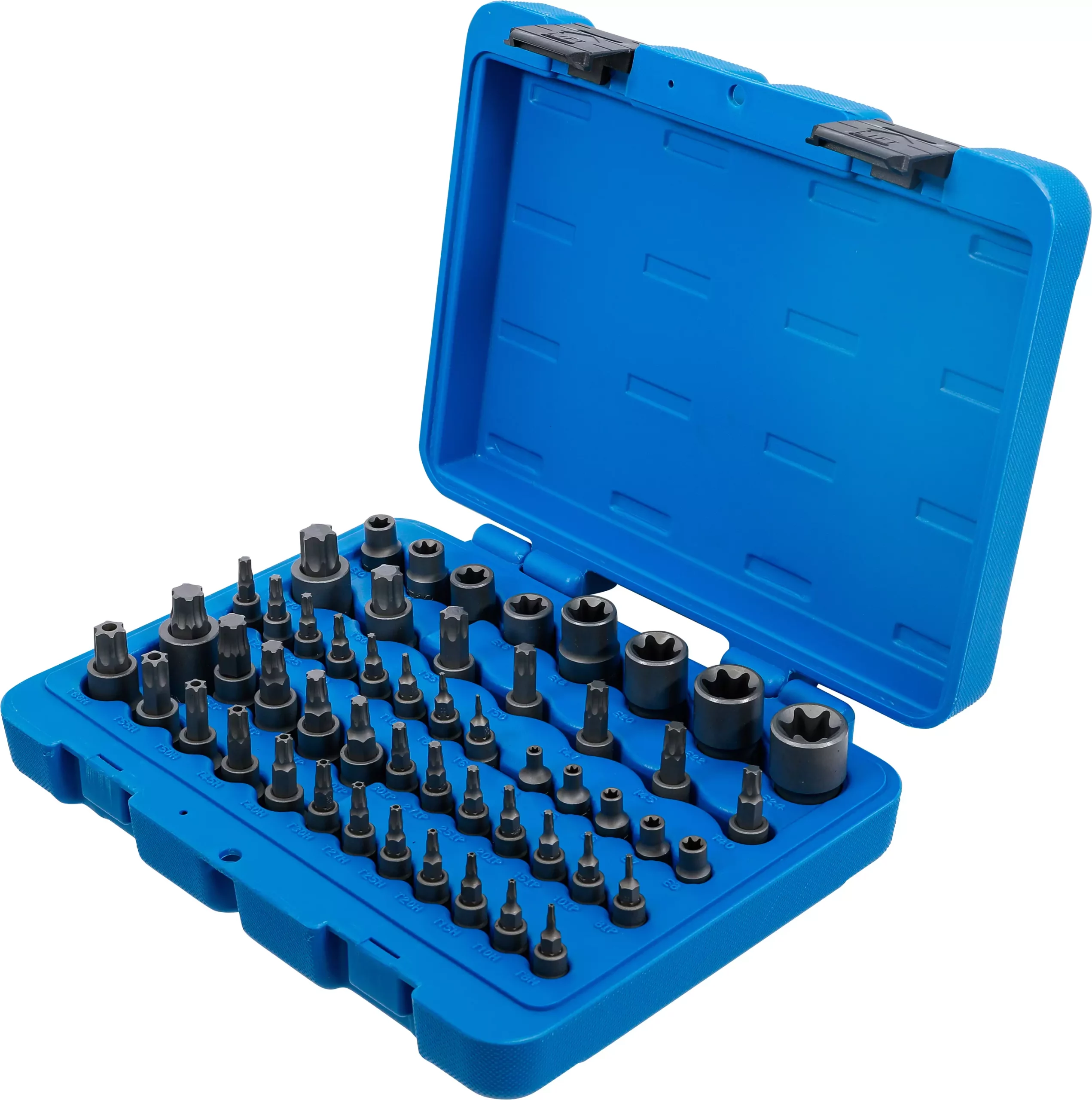 Jeu d’embouts et de douilles | Profil E/T (pour Torx)/Profil T (pour Torx) avec perçage/Profil TP (pour Torx Plus) | 52 pièces – Image 3