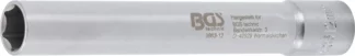 Douille, hexagonale, extra longue | transmission par carré femelle 10 mm (3/8") | 12 mm