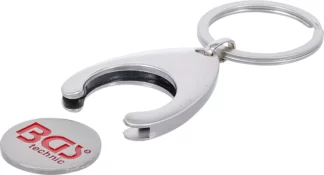 Porte clé avec Jeton pour caddy BGS®