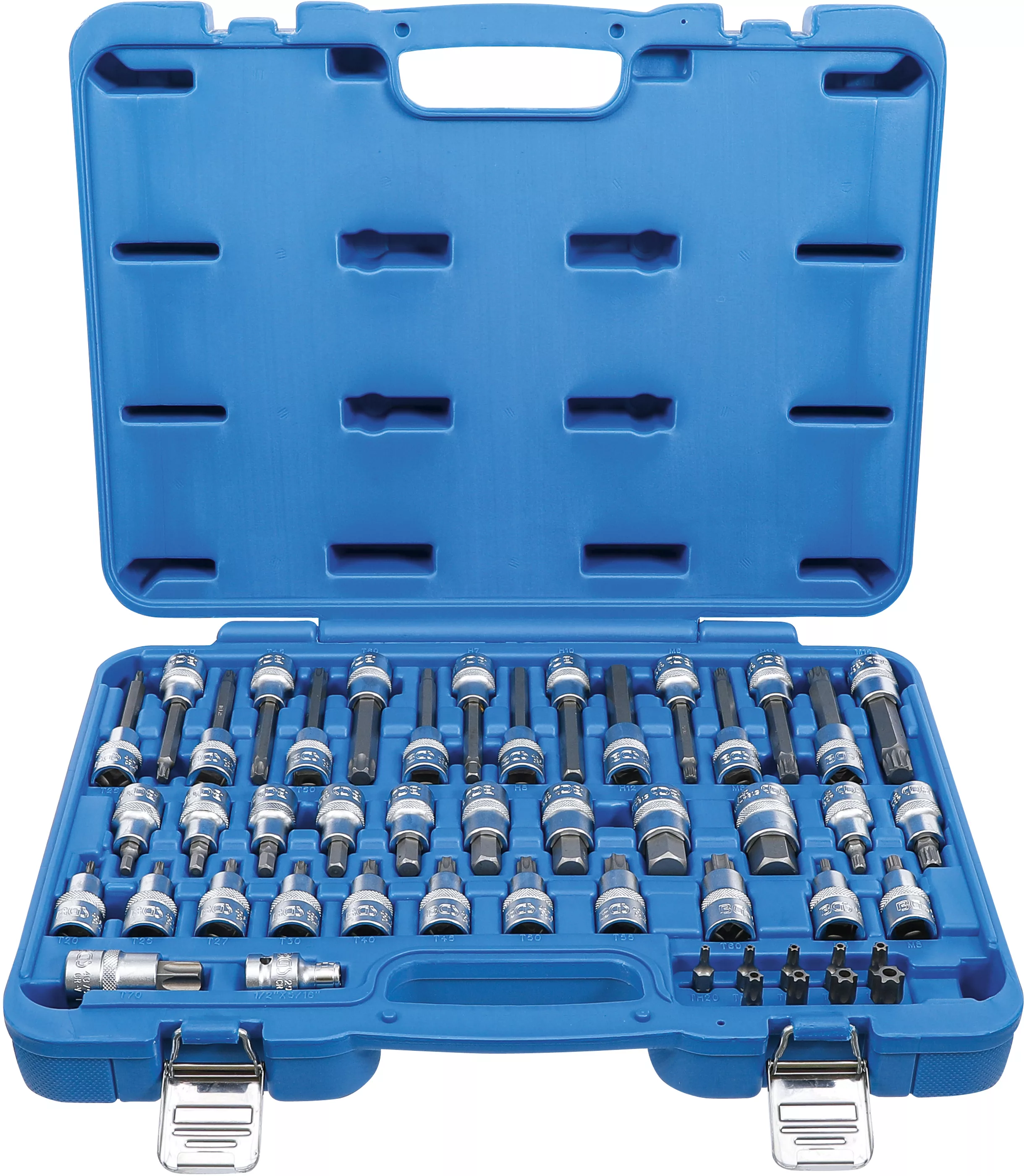 Jeu de douilles à embouts | 12,5 mm (1/2"), 8 mm (5/16") | 49 pièces – Image 8