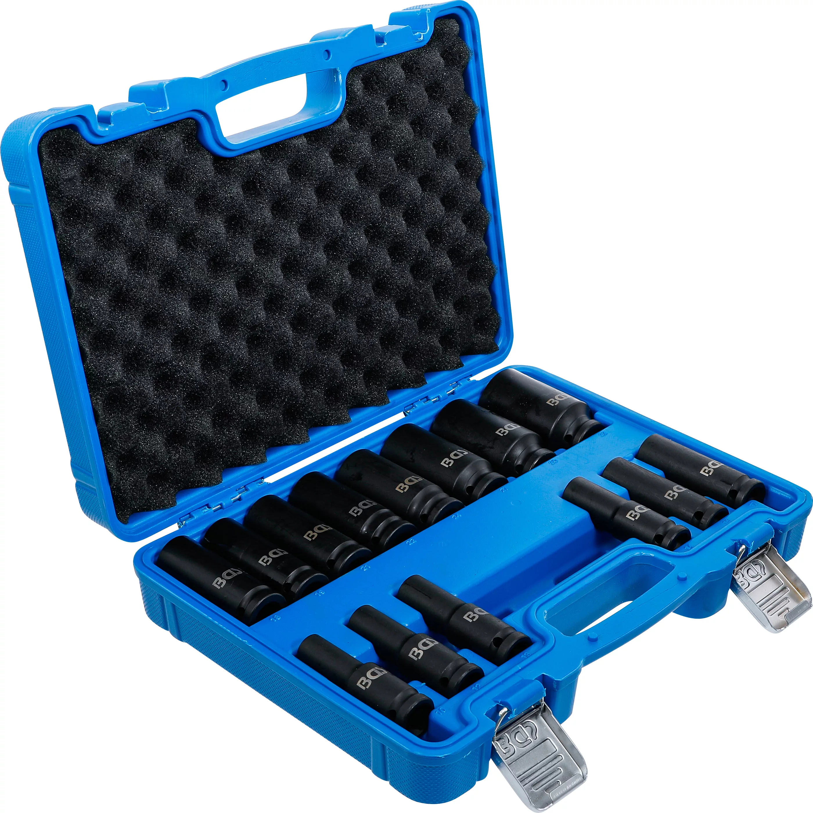 Jeu de douilles à choc, six pans | 12,5 mm (1/2") | 10 - 32 mm | 14 pièces – Image 9
