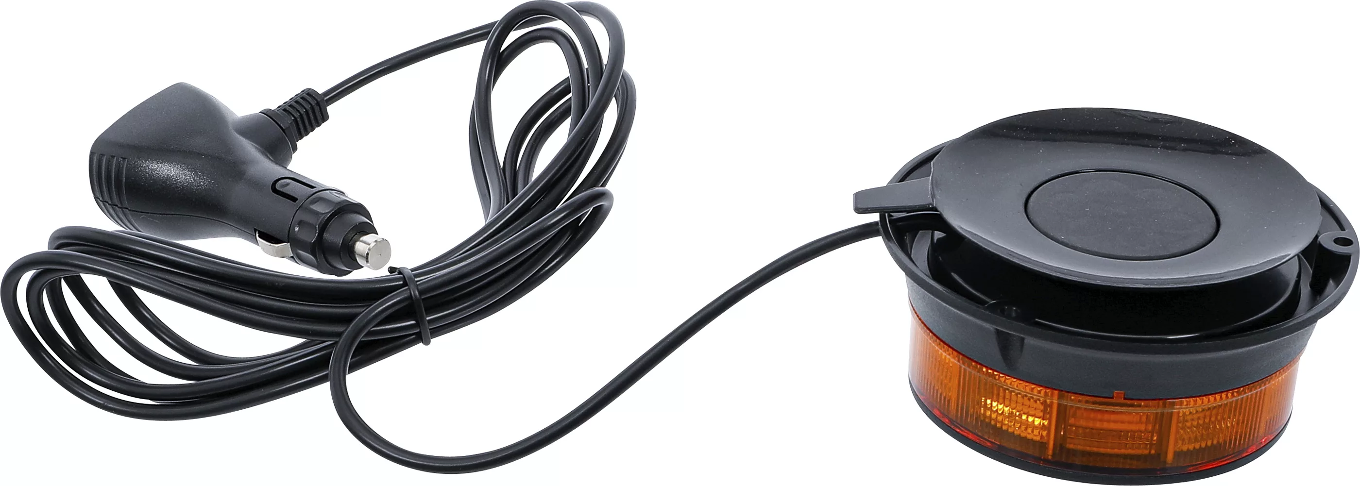 Lampe de signalisation panoramique | jaune | avec aimant | 12 V / 24 V | Ø 130 mm – Image 7