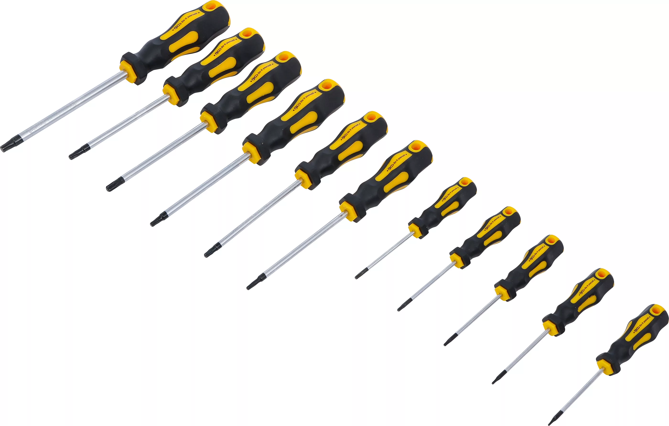 Jeu de tournevis | profil en T (pour Torx) T6 - T40 | 11 pièces – Image 6