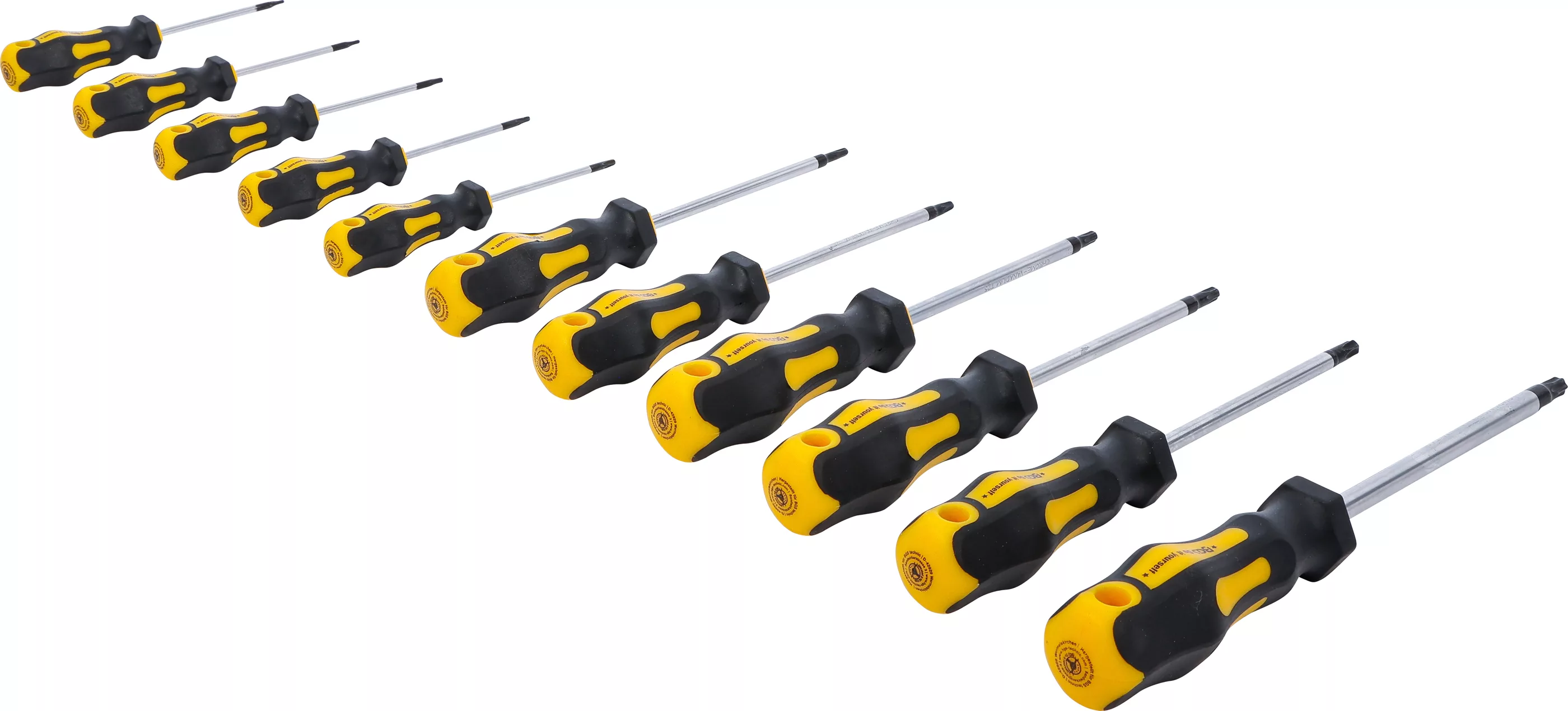 Jeu de tournevis | profil en T (pour Torx) T6 - T40 | 11 pièces – Image 8