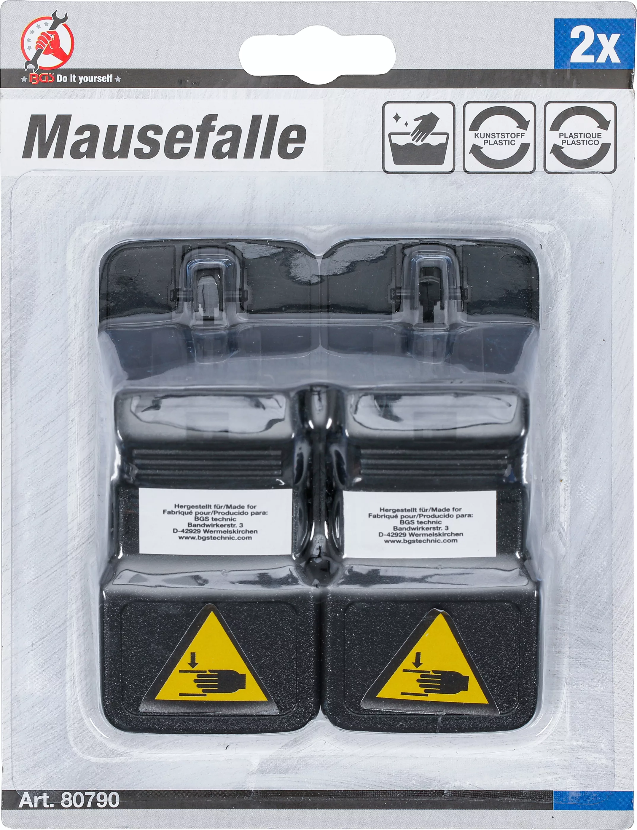 Piège à souris | Matière plastique | 2 pcs. – Image 9
