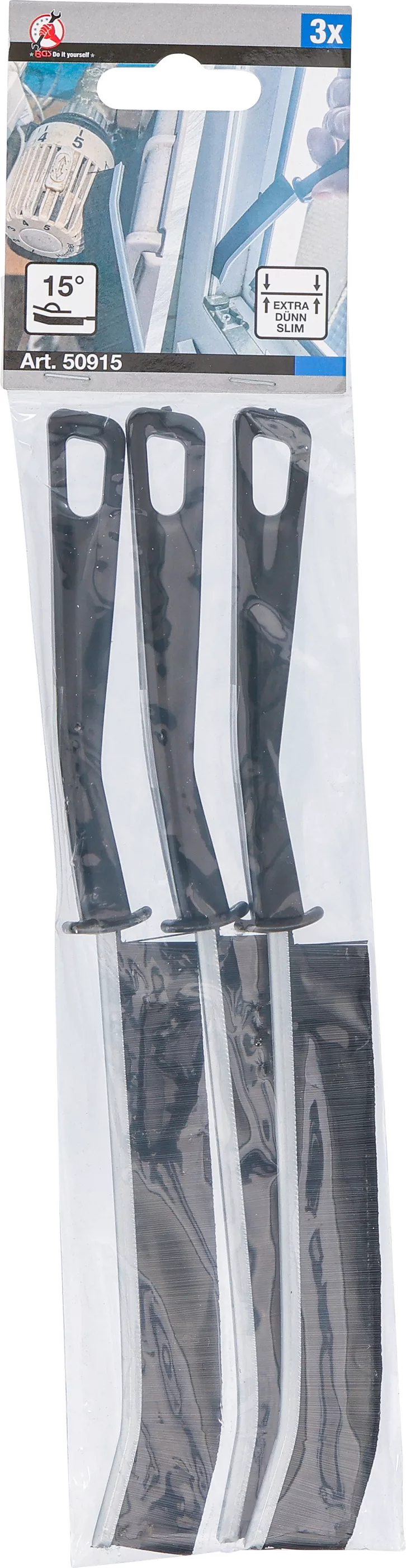 Jeu de brosses d'angle de nettoyage à soies dures | 230 mm | 3 pcs. – Image 8